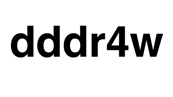 dddr4w